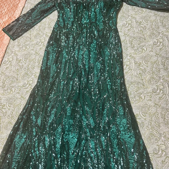 Jovani green dress - Picture 4 of 4